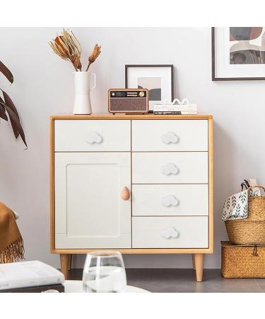 Buy EUIOOVM 6 Pack Cute White Cloud Cartoon Drawer Knobs - Fun Cabinet Pulls for Kids' Furniture - Buy Online on GoSupps.com