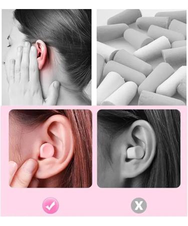 Ear Plugs 24/60/120Pcs Soft Sponge Earplugs Sleep Earplugs Sleep Noise Reduction And Sound Insulation Loop Earplugs Canada(60pcs-02) - Buy Online on GoSupps.com