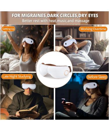 Healthrelife Eye Massager with Heat Vibration & Music - 5 Modes for Ultimate Eye Relaxation | Shop Internationally - Buy Online on GoSupps.com