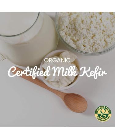 Freshly Fermented - Certified Organic Milk Kefir Grains (5g) - Buy Online on GoSupps.com