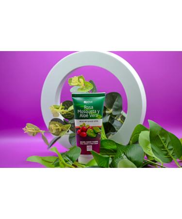 Ejove Rosehip and Aloe Vera Cream 50 ml Regenerating Natural Cream for Face Hands and Body Scar cream AntiStretch Marks AntiWrinkle Moisturizing Restorative Skin Care - Buy Online on GoSupps.com