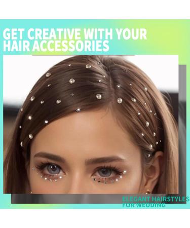 Teenitor Self-Adhesive Face Gems & Rhinestones for Makeup | Stick-On Pearls & Body Jewelry for Halloween Hair & Crafts - Buy Online on GoSupps.com