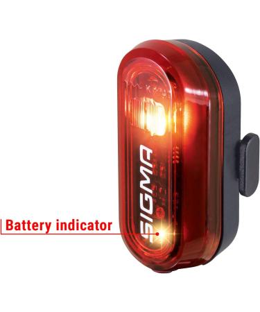 Buy SIGMA SPORT Curve LED Bicycle Light - StVZO Approved Battery-Operated Rear Light in Black | International Shipping Available - Buy Online on GoSupps.com