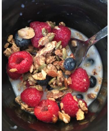 Diabetic Kitchen Cinnamon Pecan Granola Cereal | 11 oz Low Sugar Snack - Buy Online on GoSupps.com