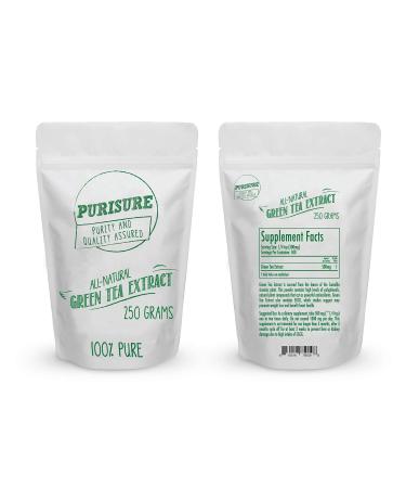Green Tea Extract Powder 250g - All-Natural Antioxidant Rich EGCG & Polyphenols for Stress Relief, Heart Health, Mental Clarity, and Immune Support - Buy Online on GoSupps.com