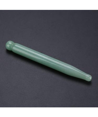 Natural Stone Gua Sha Scraping Massage Tool - Polished Quartz Stick for Health & Relaxation (Green) | International Shipping - Buy Online on GoSupps.com