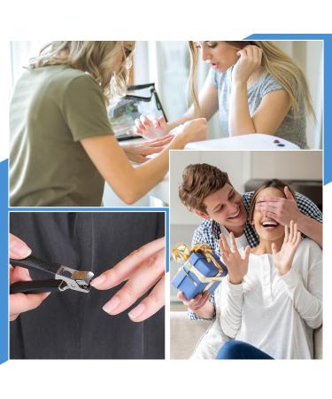 Heavy Duty Nail Clippers for Thick Nails - Large Handle Toenail Clippers for Men and Women - Black - Buy Online on GoSupps.com