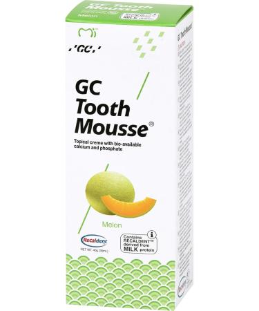 GC Tooth Mousse Melon 40g - Buy Online | Best Price & Fast International Shipping - Buy Online on GoSupps.com