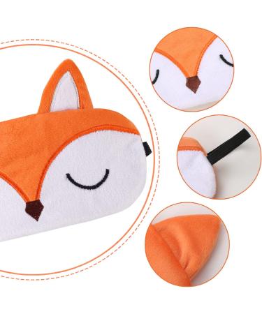 Ultraich Sleep Mask for Kids - 3D Sweet Animal Design (Fox Orange) - Perfect Sleep Glasses for Boys & Girls - Buy Online on GoSupps.com