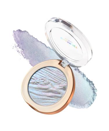 CHARMACY Chameleon Glitter Highlighter Makeup Palette Shimmer Cream Contour Face Brightening Illuminator Highlighter Long Lasting Cruetly-Free 605 #605 4.20 g (Pack of 1)