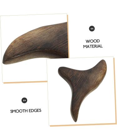 Artibetter Trigger Wood Massage Tool - 2PCS Acupuncture Massage Stick for Legs Shoulders & Back Relief - Buy Online on GoSupps.com