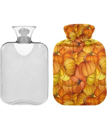 Autumn Funny Fresh Pumpkin Heat Bottle - 1L for Pain Relief & Therapy | Water Bag for Heat & Cold Relief - Buy Online on GoSupps.com