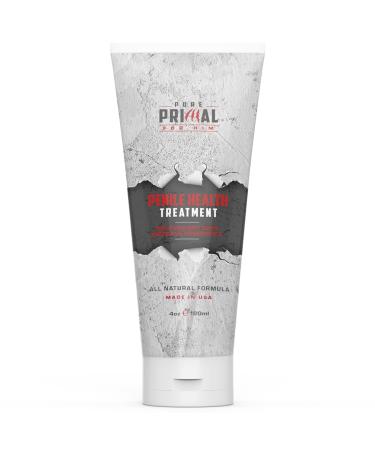 Pure Primal Premium Penile Health Cream - Advanced Moisturizing Penile Cream To Increase Sensitivity For Men - Moisturizer Penile Lotion For Anti-Chafing Redness Dryness and Irritation - 4 oz