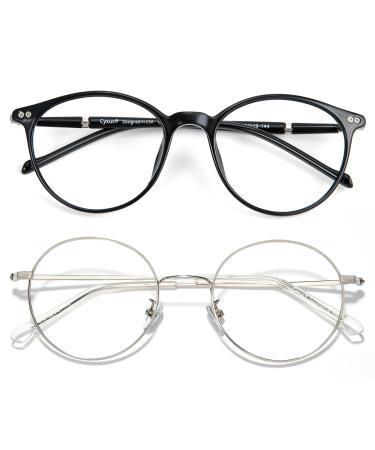 Cyxus Blue Light Filter Glasses Without Prescription Men Women Fashion Computer Safety Glasses Screen Glasses Gaming Glasses 402B050