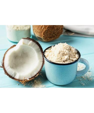 Jeske Sports Supplies Tasty Pott Organic coconut flour glutenfree flour from ground coconuts vegan cuisine cake plant flour in bag 1000 g - Buy Online on GoSupps.com