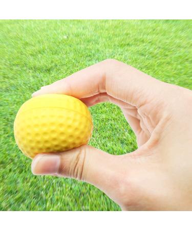 LemoHome 64 Pack Foam Golf Practice Balls - Realistic Feel - Limited Flight - Indoor/Outdoor Training Balls - Buy Online on GoSupps.com