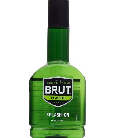 Brut Splash-On Lotion Classic Fragrance 7 oz 2 Piece 7 Ounce (Pack of 2)