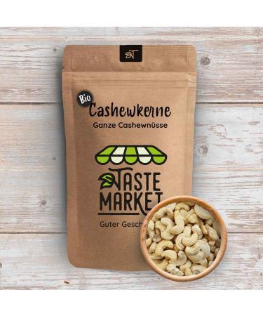 5 kg Organic Cashew Nuts - Natural Product | Controlled Organic Cultivation | TASTE MARKET - International Shipping Available - Buy Online on GoSupps.com