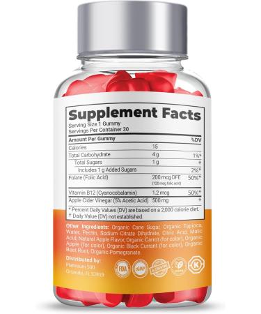 Transform Keto ACV Gummies - Max Strength for Advanced Weight Management (5 Bottles) - Buy Online on GoSupps.com