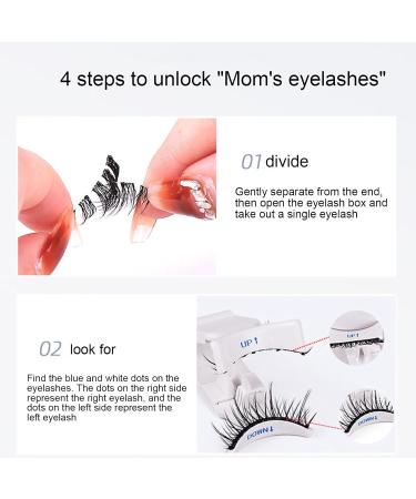 Magnetic Eye Lashes - Natural Look Magnetic Eyelashes | Comfortable Lumentes Magnetic Eyelashes | No Glue Natural Look Lashes With Applicator For Travel And Parties - Buy Online on GoSupps.com