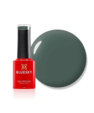 Bluesky Gel Nail Polish Green Soldier Mini A025 Moss Green Long Lasting Chip Resistant 5ml (Requires Drying Under UV LED Lamp)