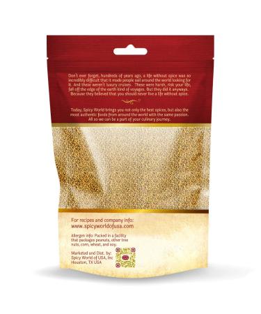 Spicy World Fenugreek Seeds (Methi) 7 oz - All Natural & Pure | Resealable Bag - Buy Online on GoSupps.com