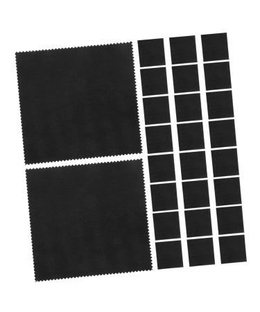 FOMIYES 50pcs Glasses Cloth Eyeglasses Cleaning Wipes Eye Glasses Cleaner Wipes Jewelry Cleaning Cloth Glasses Wipes Cleaner Suede Cleaning Cloth Cell Phone Polishing Cloth Fiber