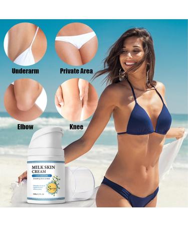 Skin Bleaching Cream for Body | Dark Spot Remover & Skin Lightening for Intimate Areas Underarms Knees Elbows & More - Buy Online on GoSupps.com