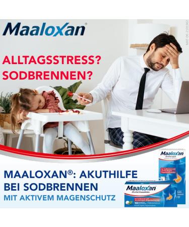 Maaloxan 25 MVAL Suspension - Algae & Magnesium Hydroxide for Heartburn Relief | 50 x 10 ml Pack - International Shipping Available - Buy Online on GoSupps.com