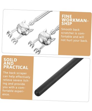 Ipetboom 2-in-1 Scratch Tree & Hand Massager - Portable Stainless Steel Itching Relief for Body & Legs - Ideal Back Scratcher & Scraper Tool - Buy Online on GoSupps.com