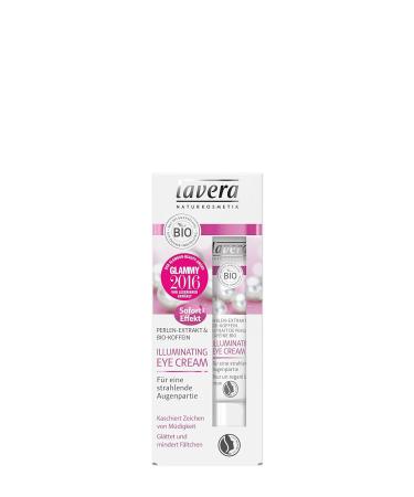 Buy Lavera Illuminating Eye Cream Perle - Organic & Vegan Facial Care with Pearl Extract - 15 ml - Buy Online on GoSupps.com