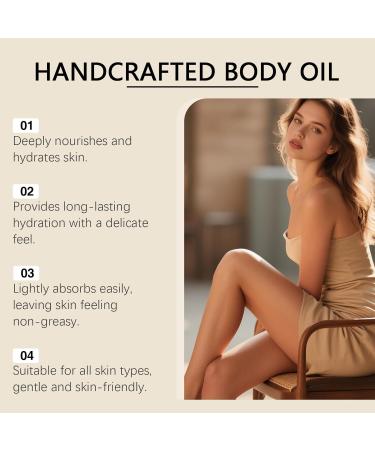 Uzionie Coconut body care oil coconut oil skin care body moisturizer easy to absorb moisturizing for the skin 100 ml - Buy Online on GoSupps.com