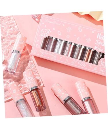 DRESSOOS 8pcs Eye Shadow Eye Highlight Eyeshadow Women Eyeshadow Cosmetics Tools Bling Eyeshadow Women Makeup Tools Women Glitter Eyeshadow Sparkly Eyeshadow Glitter Liquid Eyeshadow - Buy Online on GoSupps.com