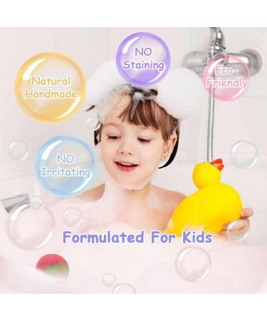 Bath Bomb Gift Set with Surprise Toys - Organic & All-Natural Ingredients - Ideal Birthday & Easter Spa for Kids - Buy Online on GoSupps.com