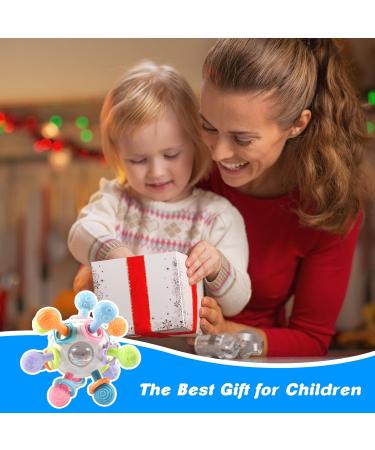 Funmo Silicone Bite Toys for Babies | Teething Rings & Gripping Balls for 3-12 Months | Safe Dental Aid for Stimulation & Relaxation - Buy Online on GoSupps.com