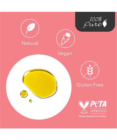 100% Pure Organic Rosehip Oil Moisturizer | Hydrating Face Body & Hair Oil | Cold-Pressed Vegan | Omega Fatty Acids for Glowing Skin - 1oz - Buy Online on GoSupps.com