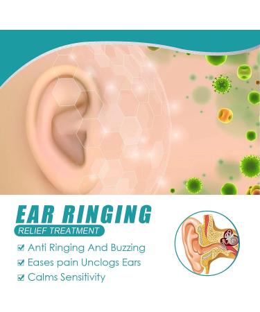 Natural Tinnitus Ear Drops - Earache & Tinnitus Relief Oil - 2PCS 15.8cm x 4.4cm - Buy Online on GoSupps.com