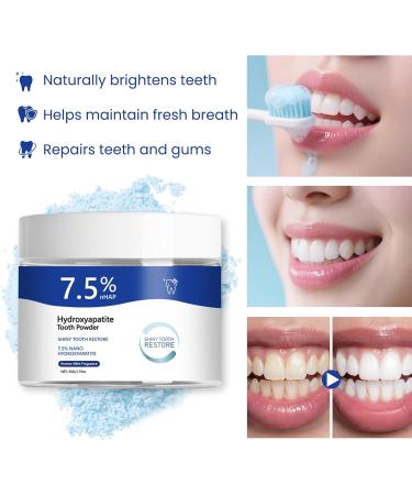 Microcrystalline Hydroxyapatite Powder Hydroxyapatite Tooth Powder Hydroxyapatites Toothpaste Powders - Buy Online on GoSupps.com