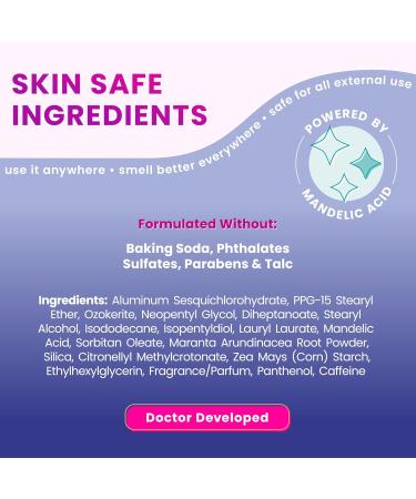 Lume Deodorant Plus Sweat Control - Smooth Solid Stick - Maximum Strength Antiperspirant - 72 Hour Odor And Sweat Control - Baking Soda Free Skin Loving - 3.0 ounce (Soft Powder) - Buy Online on GoSupps.com