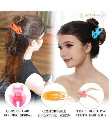 RC Roche 6 Pack Hair Clips for Women & Girls - High Quality Solid Hold Colorful Multifunctional Hair Accessories - Buy Online on GoSupps.com