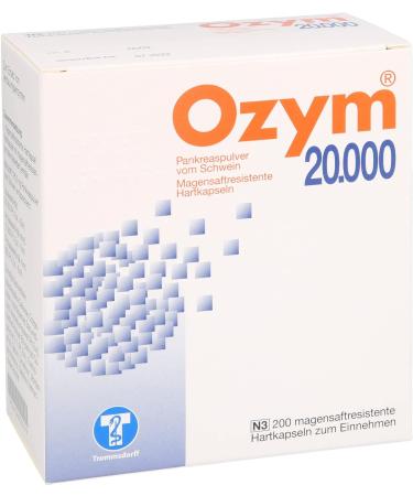 Ozym 20.000 Hartkapseln Magensaftr. - Fast-acting Gastric Relief Capsules - Buy Online on GoSupps.com