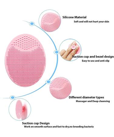 4-in-1 Face Cleaning Brush Set - Silicone Mask Brush & Scrubber for Anti-Aging | Deep Peeling Makeup Tools (4 Pieces) - Buy Online on GoSupps.com