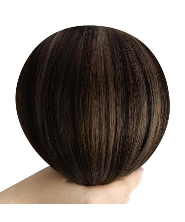 Youngsee Clip In Extensions - 55cm Real Hair Balayage Brown Ombre Remy 120g (7pcs) - Long Clip In Hair Extensions for Women - Buy Online on GoSupps.com