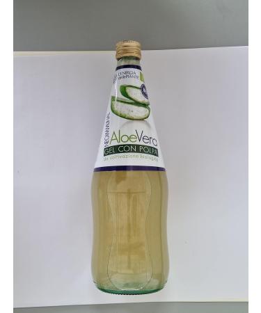 l'energia delle piante Organic Aloe Vera Gel with Pulp - 750 ml - Buy Online on GoSupps.com