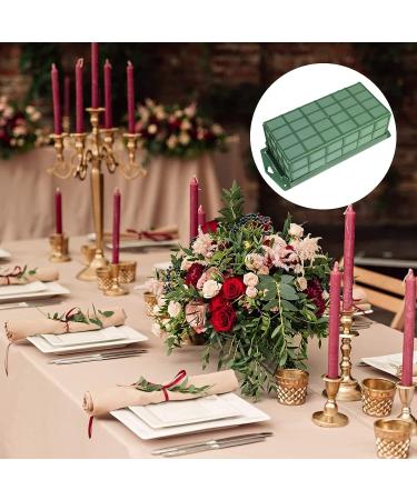 2 Pcs Floral Foam Cage for Fresh and Artificial Flowers - Rectangle Flower Holders for Wedding Decor and Home Garden Arrangements - Buy Online on GoSupps.com