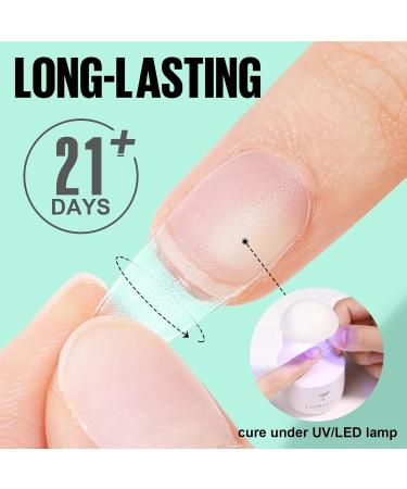 Tomicca Nail Glue for Artificial Nails - 2x15ml Extra Strong 4-in-1 Gel Glue for Tips & Fake Nails - Buy Online on GoSupps.com