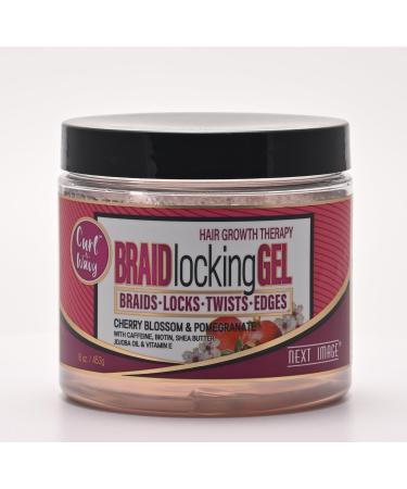 NEXT IMAGE Braid Locking Gel (Cherry Blossom & Pomegranate 16 oz.)