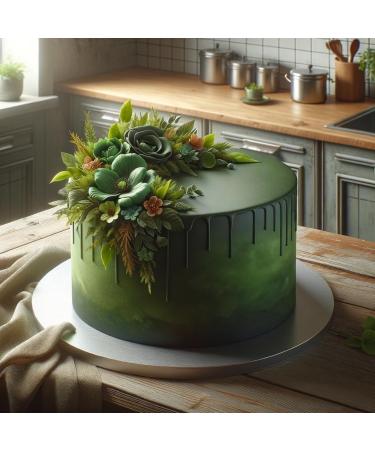 Dekozauber24 Food Coloring Gel - 30g Tube for Fondant & Marzipan - Moss Green Baking Accessory for Cake Decoration - Buy Online on GoSupps.com
