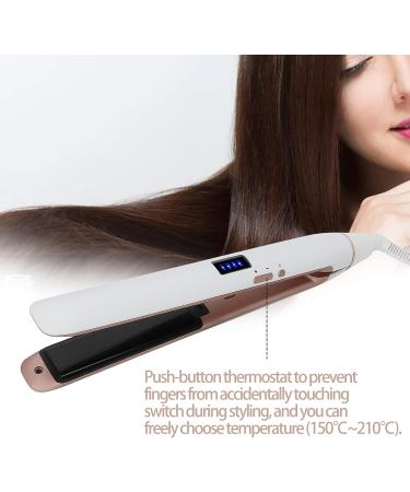 Buy Salon Ceramic Hair Straightener - Dual Use Flat Iron for Men & Women | Fast Heating Styler with US Plug | Perfect Hair Care & Styling Tool - Buy Online on GoSupps.com