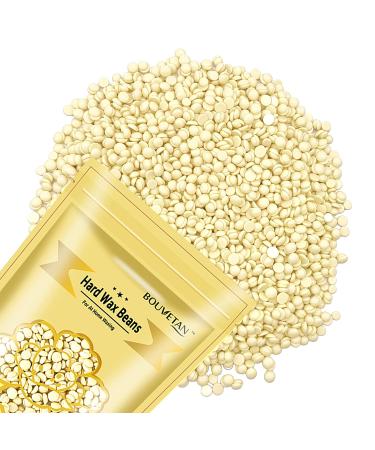 Bouvetan 16.5oz Hard Wax Beans for Painless Hair Removal - Waxing Beads for Face, Eyebrow, Armpit, Legs, Brazilian - Hair Removal Kit with 10 Wax Sticks (3 Cream & 2 Pink) - Buy Online on GoSupps.com